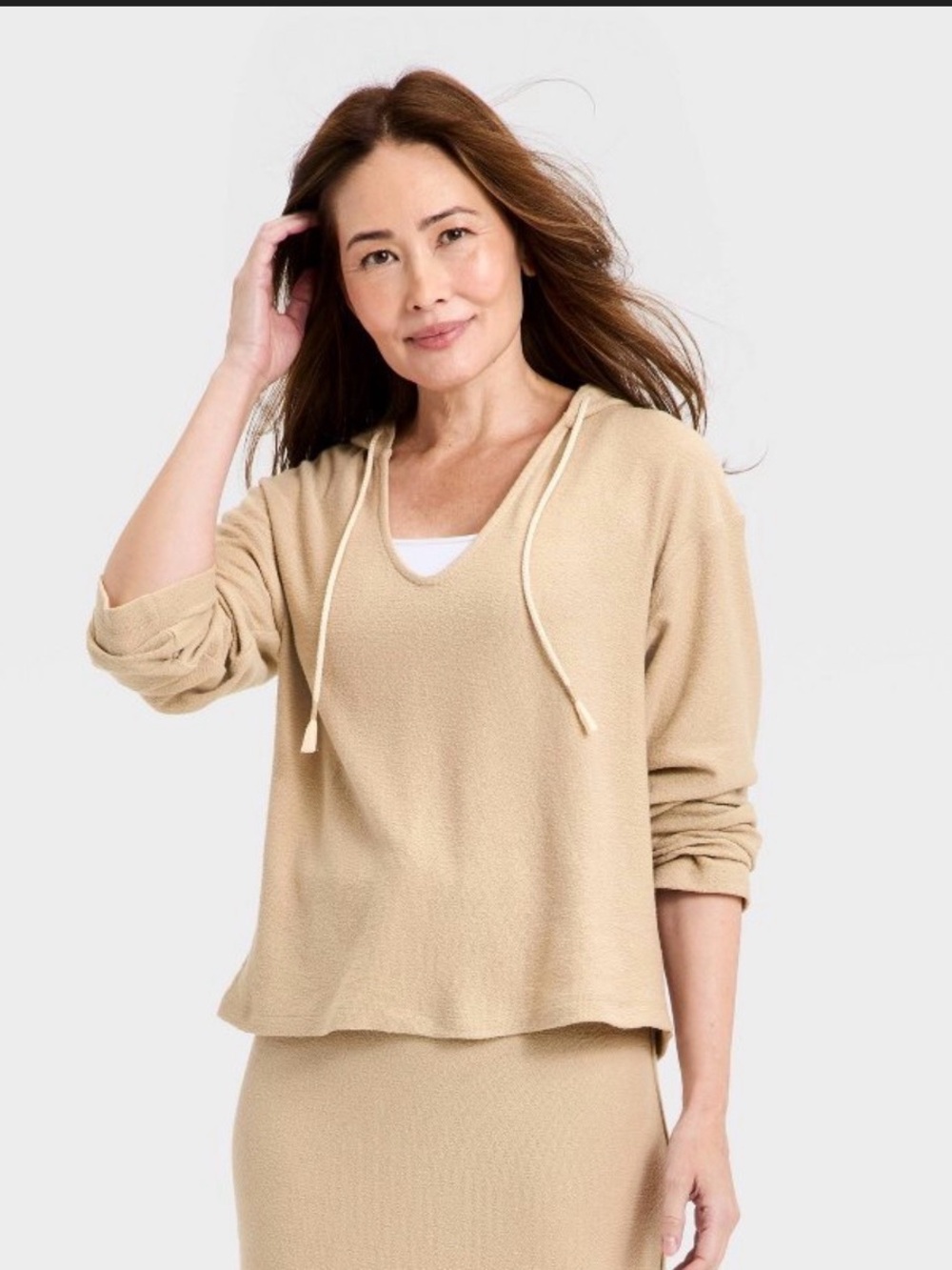NWT Women’s Beach Hoodie Pullover Sweatshirt - Universal Thread Size M